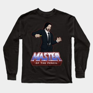 MASTER OF THE PENCIL Long Sleeve T-Shirt